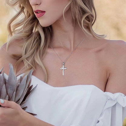 Cross With Infinity Sign Necklace